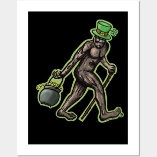 Leprechaun Sasquatch Posters and Art